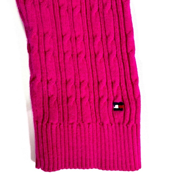 Tommy Hilfiger | 100% Cotton | Cable-Knit Sweater | Sz Lg - Picture 4 of 6